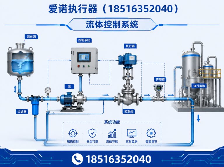 鹿城区拨叉式执行器展示图